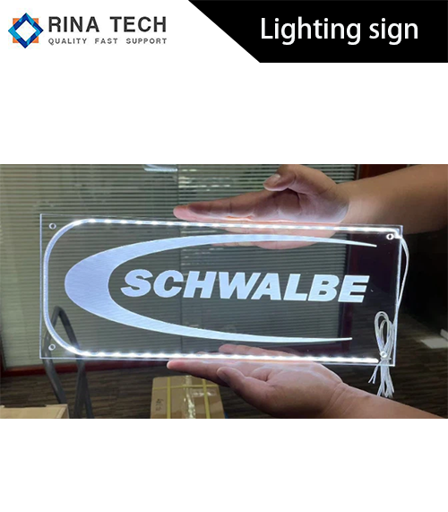 조명 표지판 사용자 정의