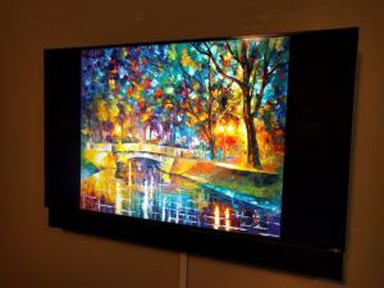 똑똑한 텔레비젼 역광선을위한 최고 고휘도를 가진지도 한 가벼운 가이드 격판 덮개